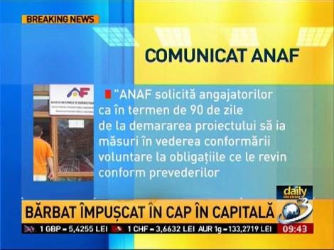 Daily Income: ANAF-ul anunţă controale dure