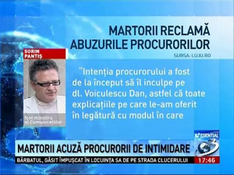 CULISELE DOSARULUI TELEPATIA. Persoanele audiate au acuzat că le-au fost impuse declaraţii, în scopul de a se ajunge cu orice preţ la Dan Voiculescu