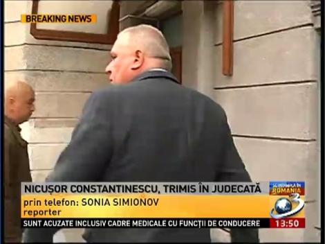 Nicuşor Constantinescu, trimis în judecată