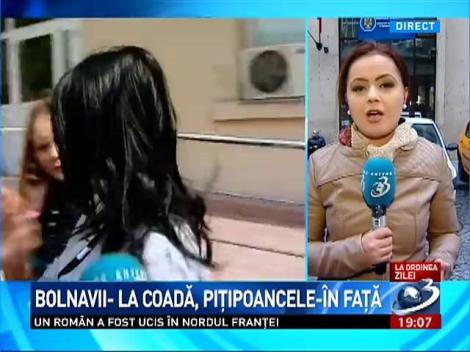 La ordinea zilei: Bolnavii la coadă, piţipoancele în faţă