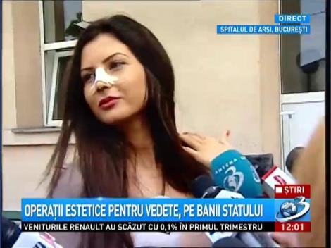Operaţii estetice pentru vedete, pe banii statului