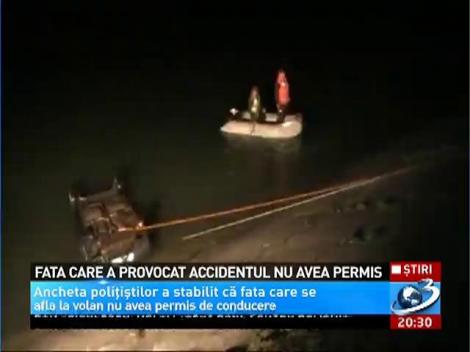 Fata care a provocat accidentul in care au murit doi tineri, nu avea permis de conducere