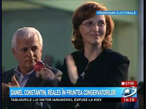 Daniel Constantin, reales presedintele Partidului Conservator