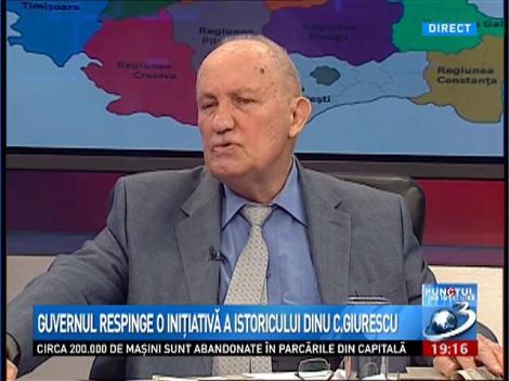 Punctul de Intalnire: Guvernul respinge o initiativa a istoricului Dinu C. Giurescu