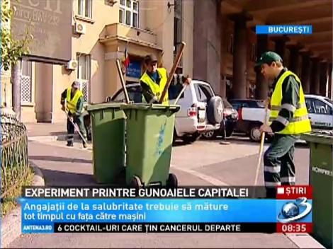 Experiment printre gunoaiele Capitalei