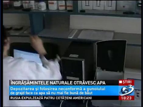 Îngrăşămintele naturale otrăvesc apa