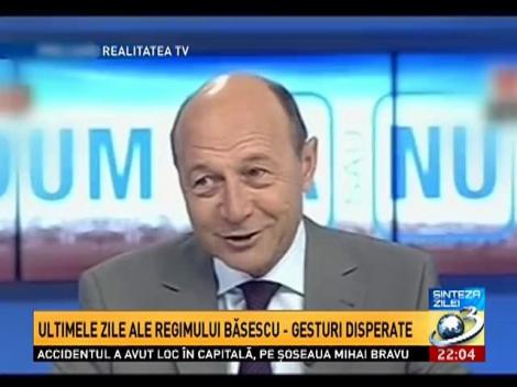 Sinteza Zilei: Ultimele zile ale regimului Băsescu - gesturi disperate