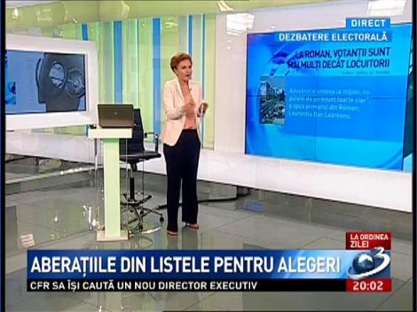 La Ordinea Zilei: Aberaţii din listele pentru alegeri