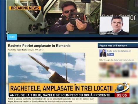 Rachete patriot, pe teritoriul Rom&acirc;niei