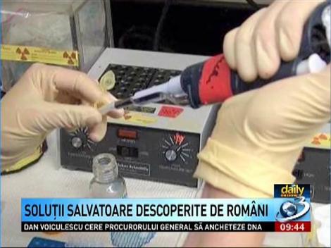 Soluţii salvatoare descoperite de rom&acirc;ni