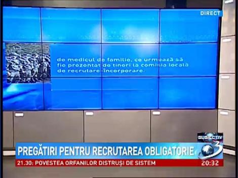 Subiectiv: Mădălin Voicu, despre pregătirile pentru recrutarea obligatorie