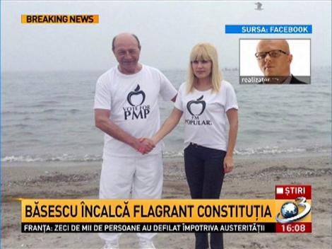 Traian Băsescu face campanie partidului Elenei Udrea. Adrian Ursu: E un gest ostentativ pe care îl comite tocmai pentru că ştie că i se permite