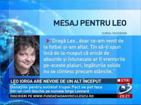 Leo Iorga are nevoie de un alt inceput