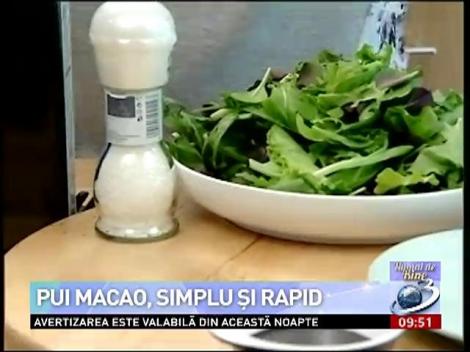 Numai de bine: Pui macao, simplu si rapid