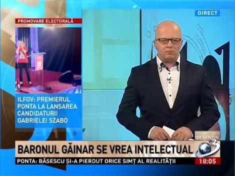 Secvenţial: Baronul găinar se vrea intelectual