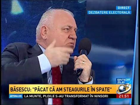 Sinteza zilei. Băsescu: Păcat că am steagurile &icirc;n spate