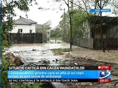 Situaţie critică din cauza inundaţiilor