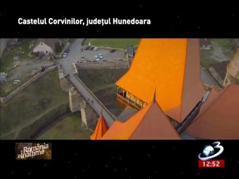 România la Înălţime: Imagini impresionante cu Castelul Corvinilor, jud. Hunedoara