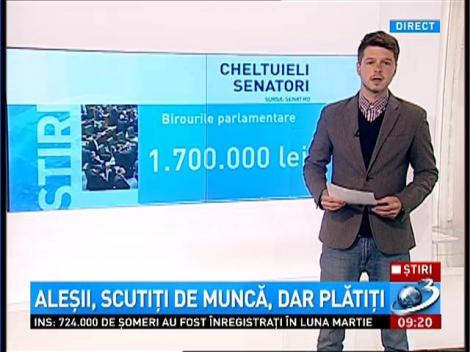 Aleşii, scutiţi de muncă, dar plătiţi