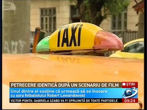 Patru polonezi au repetat la Bucureşti scenariul filmului "Marea Mahmureală"