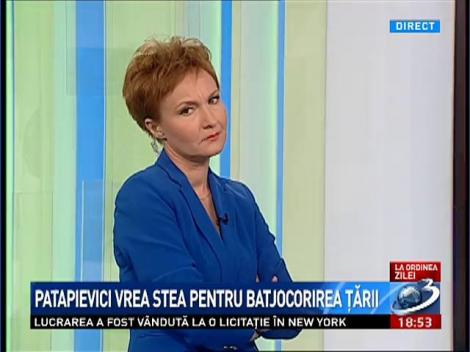La Ordinea Zilei: Patapievici vrea stea pentru batjocorirea ţării