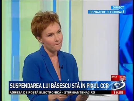Alina Gorghiu, despre suspendarea lui Băsescu: Aştept un demers din partea lui Ponta!