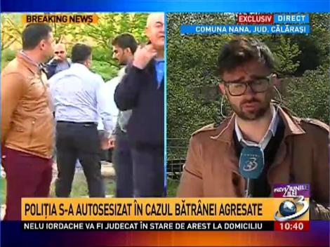 Poliţia s-a autosesizat în cazul bătrânei agresate