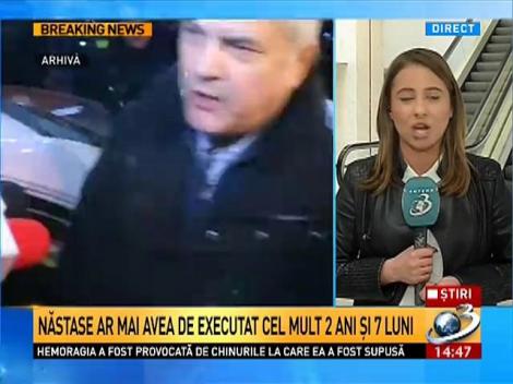 Adrian Năstase nu primeşte spor de pedeapsă