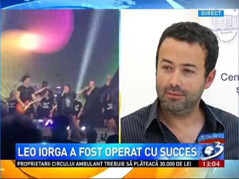 Leo Iorga, fostul solist al trupei Compact, a fost operat de medici