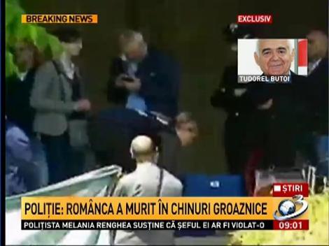 Poliţiştii italieni au făcut o arestare în cazul morţii româncei crucificate în Italia