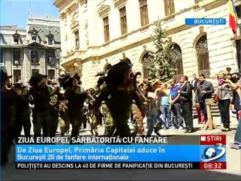 Ziua Europei, sărbătorită cu fanfare în Capitală