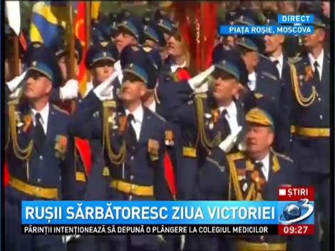 Parada militară în Rusia, organizată în onoarea victoriei din 1945