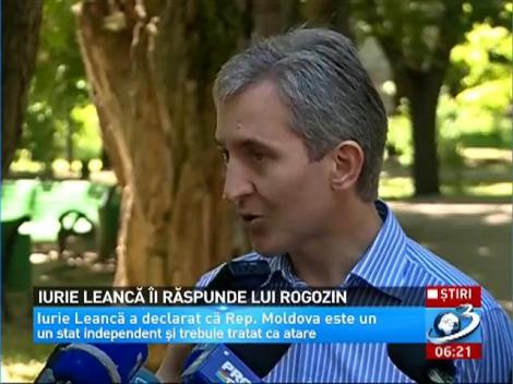 Iurie Leancă &icirc;i răspunde lui Rogozin
