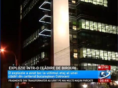 Explozie &icirc;ntr-o clădire de birouri din Cotroceni