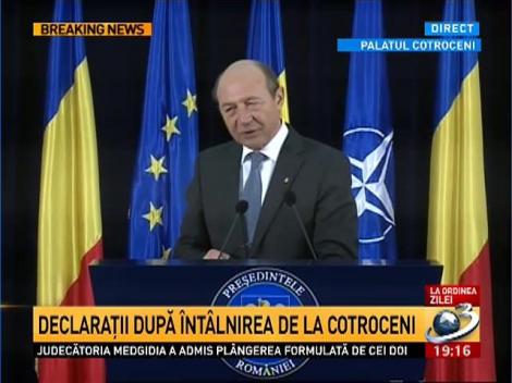 Băsescu: Putin să îşi respecte cuvântul