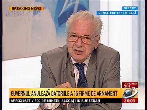 Guvernul anulează datoriile a 15 firme de armament