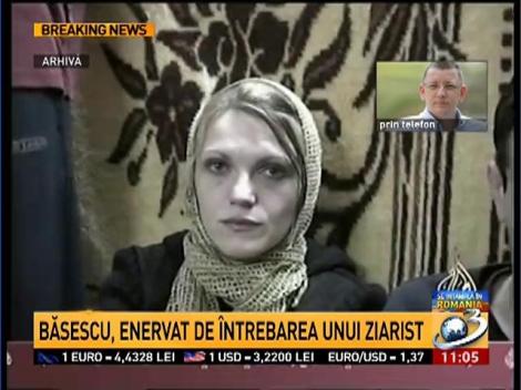 Băsescu, enervat de &icirc;ntrebarea unui ziarist