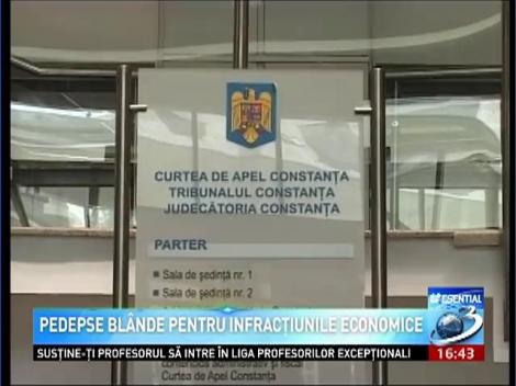 Pedepse blânde pentru infracţiunile economice