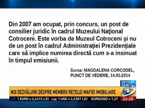 Sinteza Zilei: Noi dezvăluiri despre membrii reţelei mafiei imobiliare