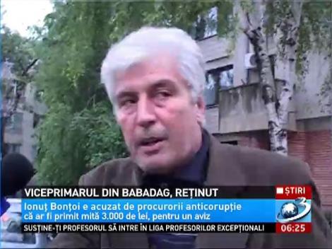 Viceprimarul din Babadag, reţinut