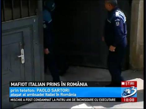 Un mafiot italian a fost prins in Romania