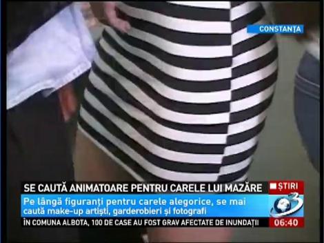 Radu Mazăre caută animatoare pentru carnavalul din Mamaia