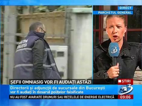 Şefii Omniasig vor fi audiaţi astăzi