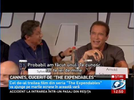 Imagini amuzante de la Cannes cu Sylevester Stallone