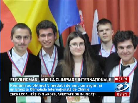 Elevii români, aur la olimpiadele internaţionale de Chimie şi Filosofie din Rusia