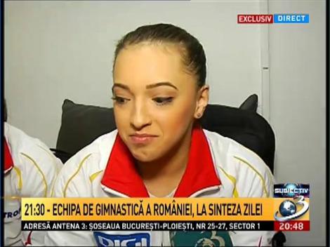 Echipa de gimnastică a României, la Sinteza Zilei