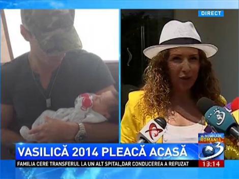 Primele imagini cu Carmen Brumă după naştere