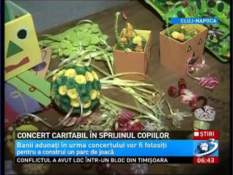 Concert caritabil în sprijinul copiilor săraci din Cluj