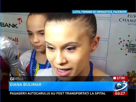 Imagini cu gimnastele de aur ale României