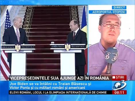 Vicepreşedintele SUA ajunge astăzi la Bucureşti